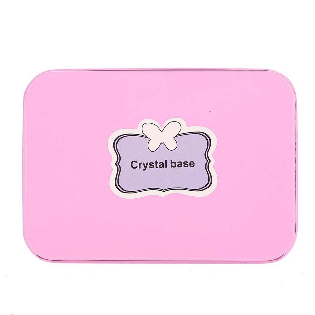Magnetic Nail Tip Practice Stand Base   Alloy Holder Nail Art Display Stand White