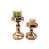 Nordic Gold Candlestick Decor - Simple Luxury for Weddings & Home Dining Table