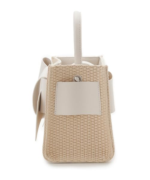 FRAY Ruel Mixed Ribbon Middle Bag FWGB252340 WHT I.D. Women's