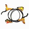 OSC Bicycle Brake Lever Set, 800mm/1400mm, Hydraulic Disc Brake Set for Front and Rear MTB Bikes