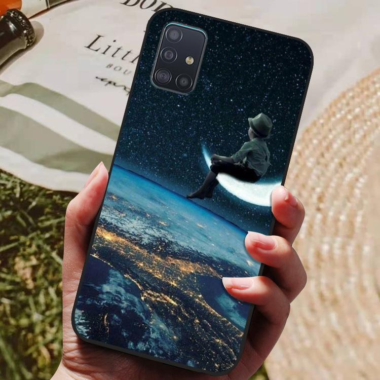 Für Samsung Galaxy A31 A51 A71 Hülle Silikon Rückabdeckung Handyhülle Für Samsung A51 A71 A31 A315 A515 A715 Weiche Hülle Stoßfänger coque