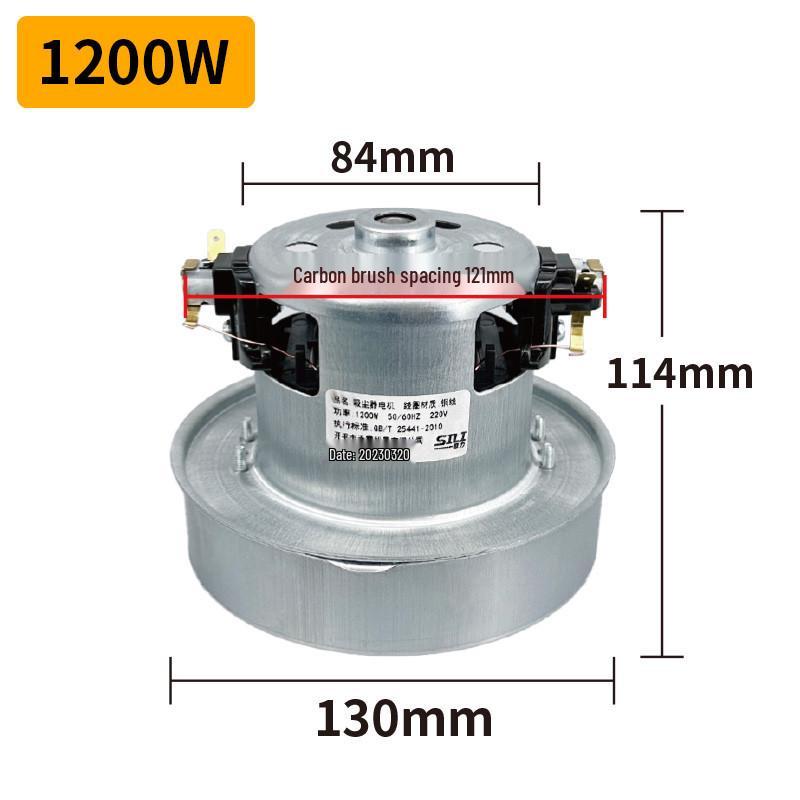 Universal 1200 Copper Motor for Household Vacuum Cleaners Compatible with Super Treasure Beauty, Panasonic, Haier, and Delma