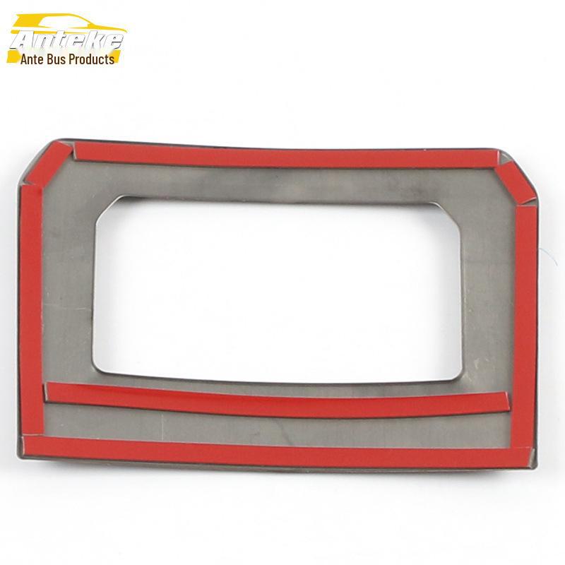 Great Wall 19 Gun Rear Console Storage Box Stainless Steel Decorative Sticker