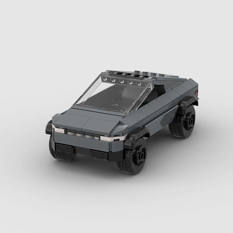 Moc Cybertruck Auta Závodníci Stavebnice Město Model Vozidla DIY Děti Kluci Hračky Sport Super Kreativní Technika
