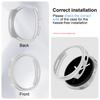 Cover Case For Samsung Galaxy Watch 8/8 Classic 46mm 40mm 44mm Screen Protector PC Hollow Bumper Shell Galaxy Watch 8 Protective