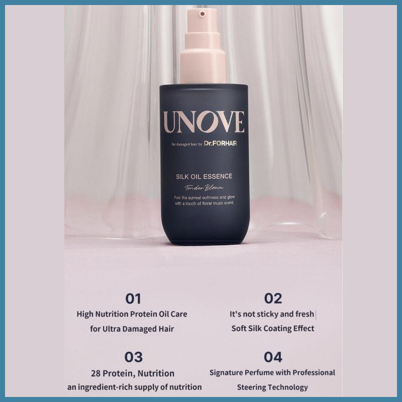 [Unove] Silk Oil Hair Essence 70ml Double Pack/2Type/Olive Young