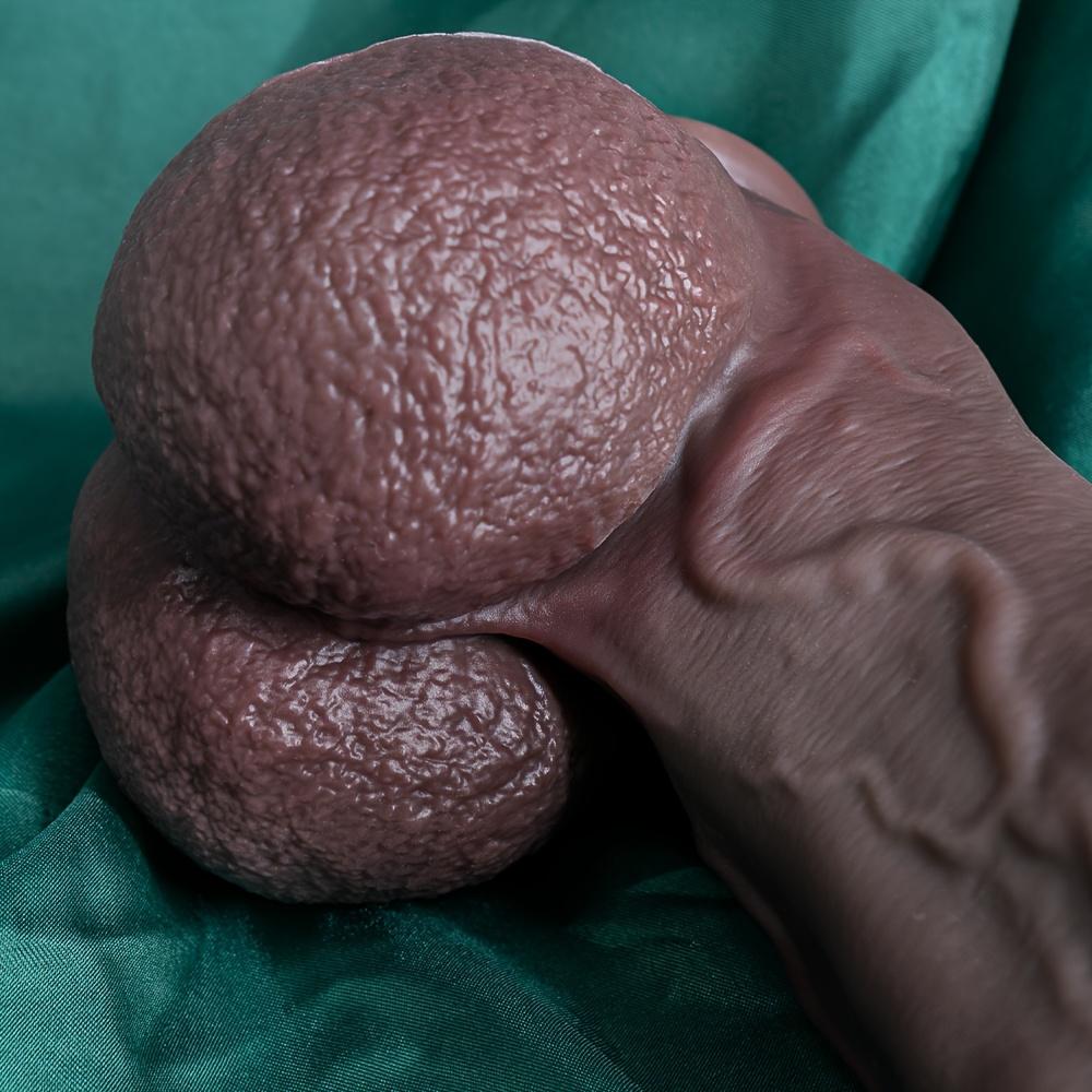 Realistic Liquid Silicone Dildo – Soft Thick Beginner Sex Toy with Suction Cup, Multi Sizes, G-Spot Stimulation for Women & Couples