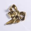Fashion Alloy Electroplated Retro Bow Rhinestone Brooch Women'S Corsage, High-End Clothing Accessories