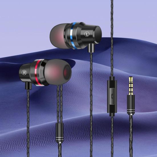 Wired Headphones Heavy Bass In-ear Headphone Noise-Cancelling Smart Wire Control Sports Music High Clarity Wired Gaming Earbuds