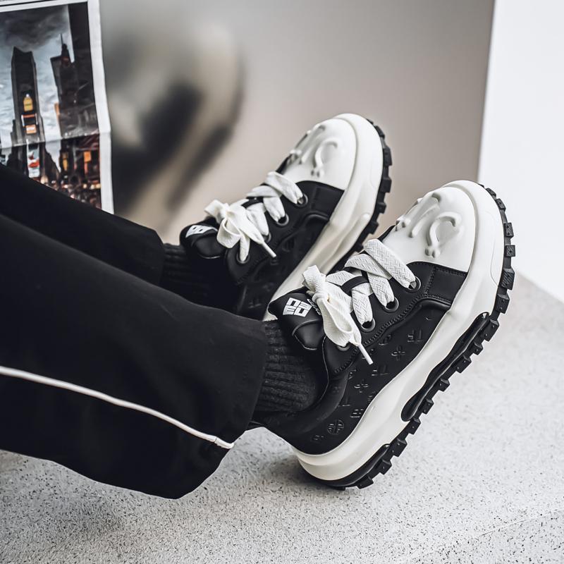 Nová pánská módní ležérní obuv chlapecká studentská trendy měkká podrážka pohodlné tenisky pánské klasické prodyšné sportovní boty