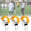 Referee Whistle Metal Whistle Stainless Steel Whistle Sports Whistle Sports Equipment With Hanging Rope