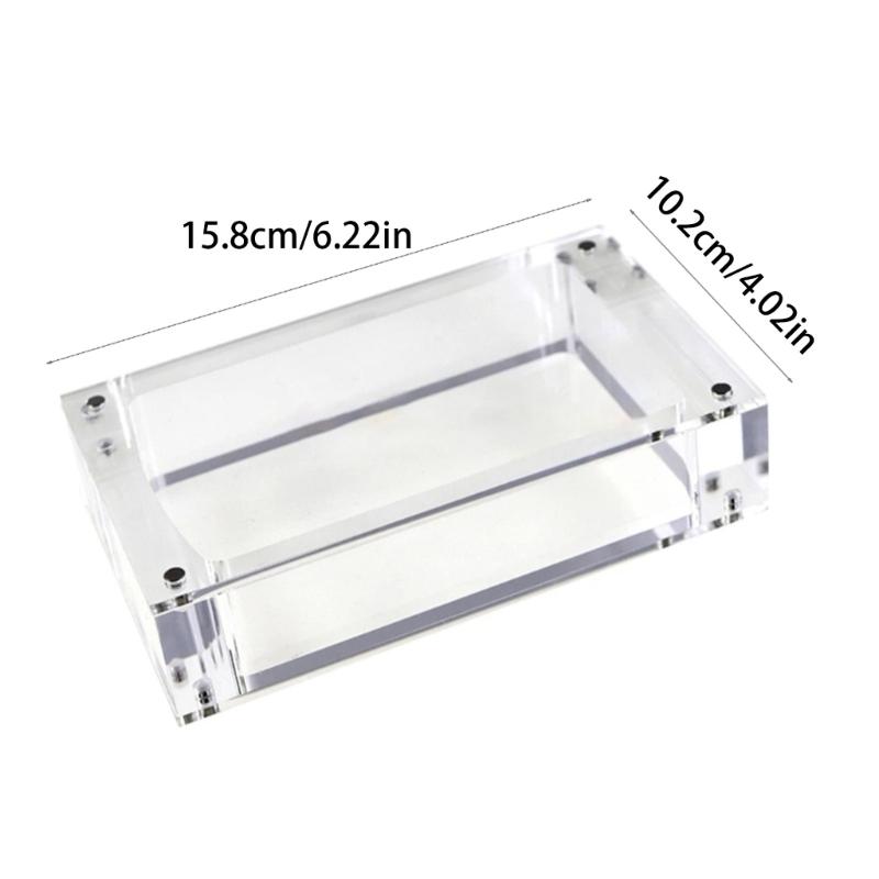 Game Console Acrylic Storage Box for GBC High Transparency Display Case Gamepad Protector Shell Dustproof Magnetic Cover