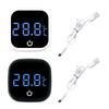 Rechargeable Aquariums Thermometers for Accurate Water Temperature Monitoring with Display
