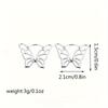 Hollow Butterfly Design Hoop Earrings Jewelry for Women Girls Daily Wear And Ideal Gift For Friends And Girlfriend