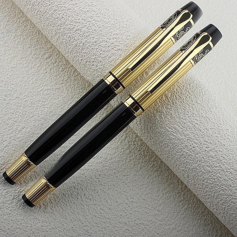 Hochwertiger Füllfederhalter aus Metall für das Schreiben im Büro für Erwachsene, Schreibübungs-Tintenstift, Werbegeschenk-Stift