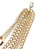 Vintage Hip Hop Jewelry Collar Statement Thick Curb Chain Multi-layer Punk Choker Pendant Necklace
