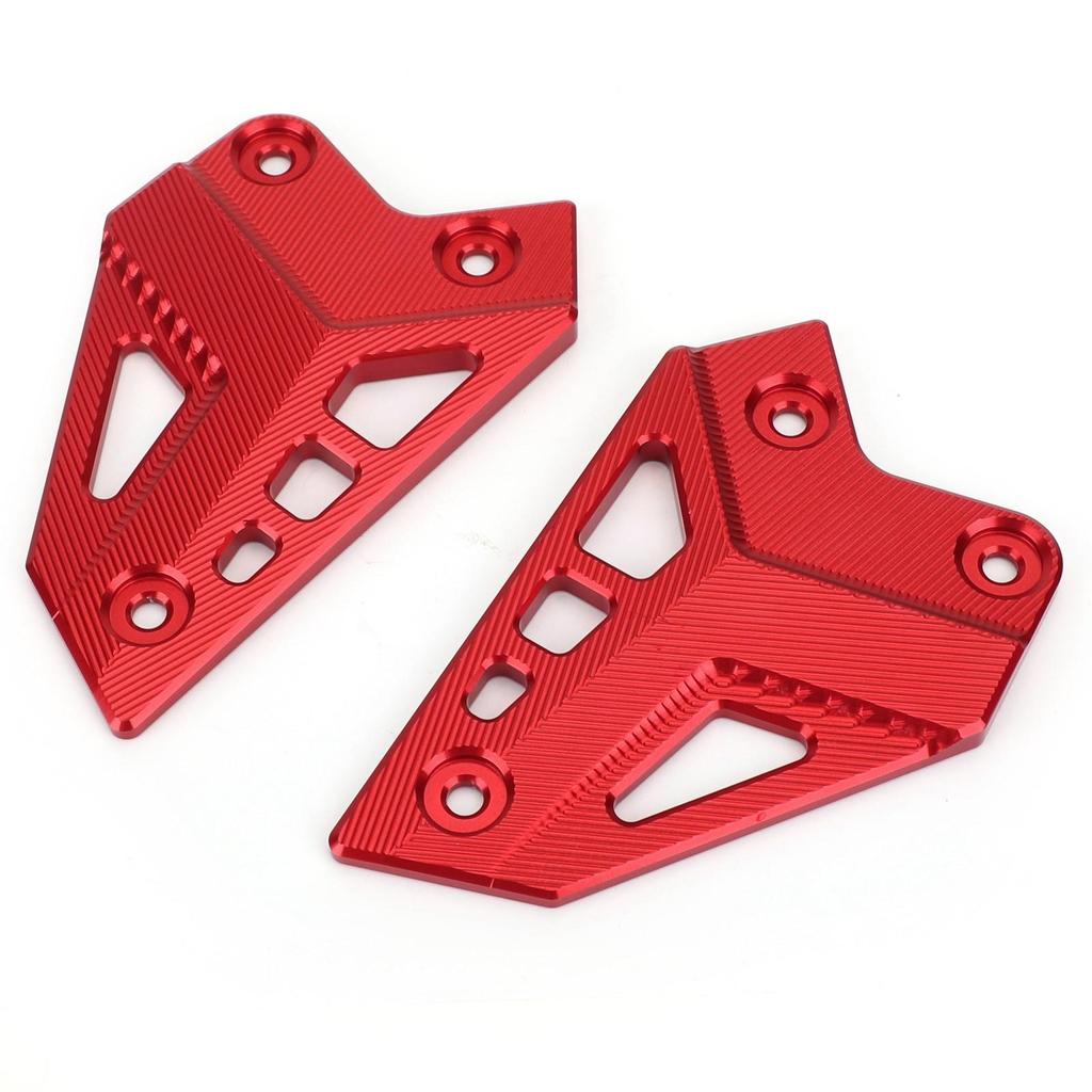 FootPeg Footrest Heel Plates Guard Protector Set Fit for Kawasaki Z900 2017-2021