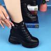 Short Boots for Women 2026 New Autumn and Winter with Plush Cotton Boots Versatile Short Boots for Women
