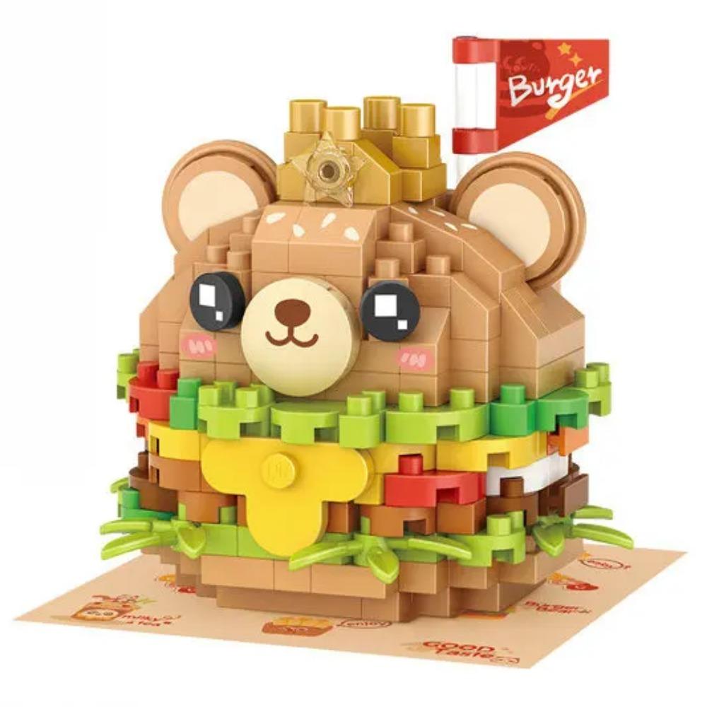 House Building Blocks Household Appliance Dessert Store Street View Snack Children's Toys Boys Girls Gifts Compatible With Lego