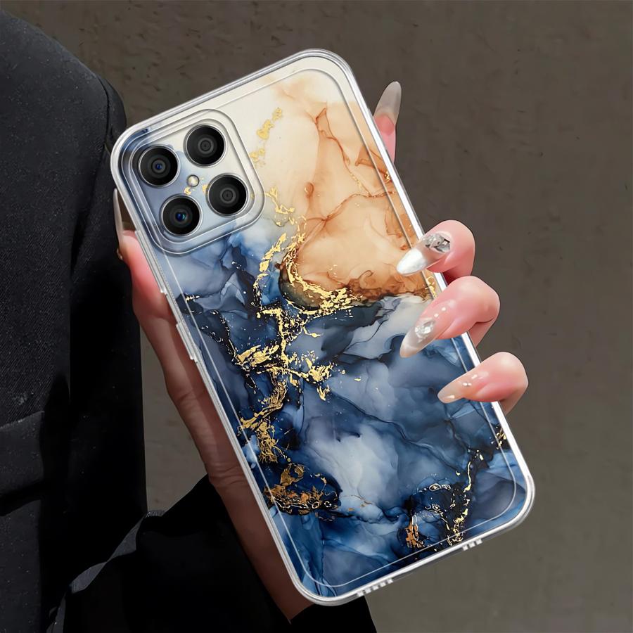 

Beautiful Marble Soft Phone Cover Case for Honor X7b X9a 90 Lite X8b X9b X8a X8 Honor X8 4G