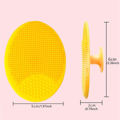 Spazzola per la Pulizia del Viso in Silicone per la Pulizia Profonda dei Pori della Pelle Strumento Detergente per la Cura della Pelle Mini Bellezza Esfoliatore per la Pulizia Profonda Morbida