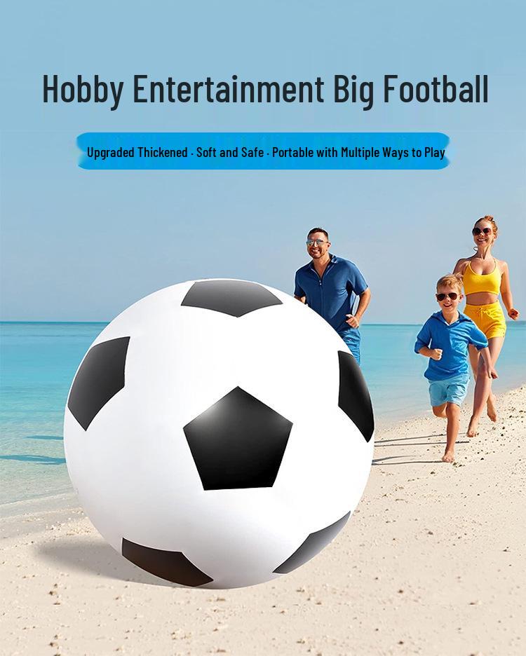 Eco-Friendly PVC Inflatable Colorful Football for Parent-Child Games