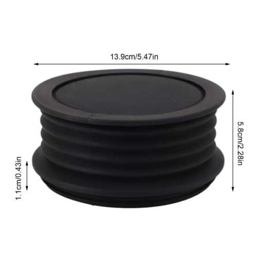 Cryfokt Grinder Blowing Bean Bin, Food-Grade Silicone Coffee Grinder Blowing Tool, Coffee Grounds Removal Tool, Universal Coffee Grinder Cleaning Tool