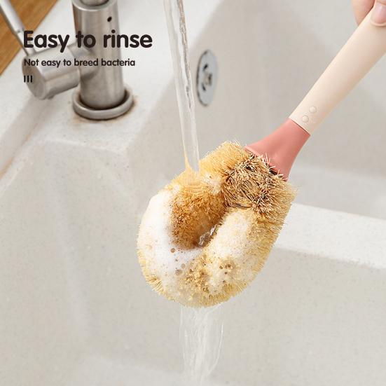 

Полезная, устойчивая к высоким температурам, экологически чистая многоразовая супервпитывающая кухонная щетка-скраб, кухонные аксессуары, кухонная щетка-скраб жёлтый