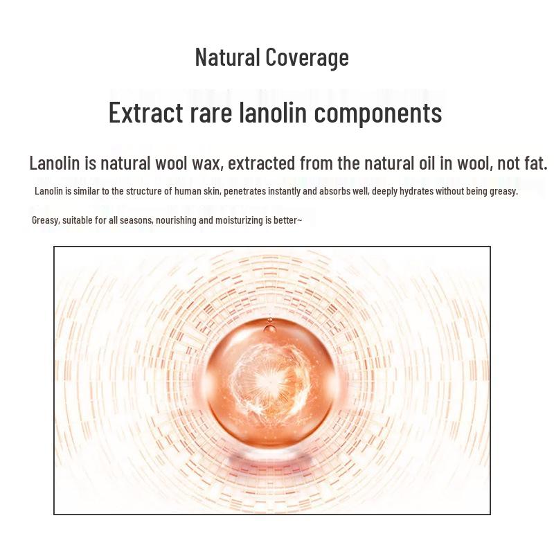 Xiantinayer Krem do twarzy z olejem lanolinowym 256g - Nawilżająca pielęgnacja skóry na jesień i zimę