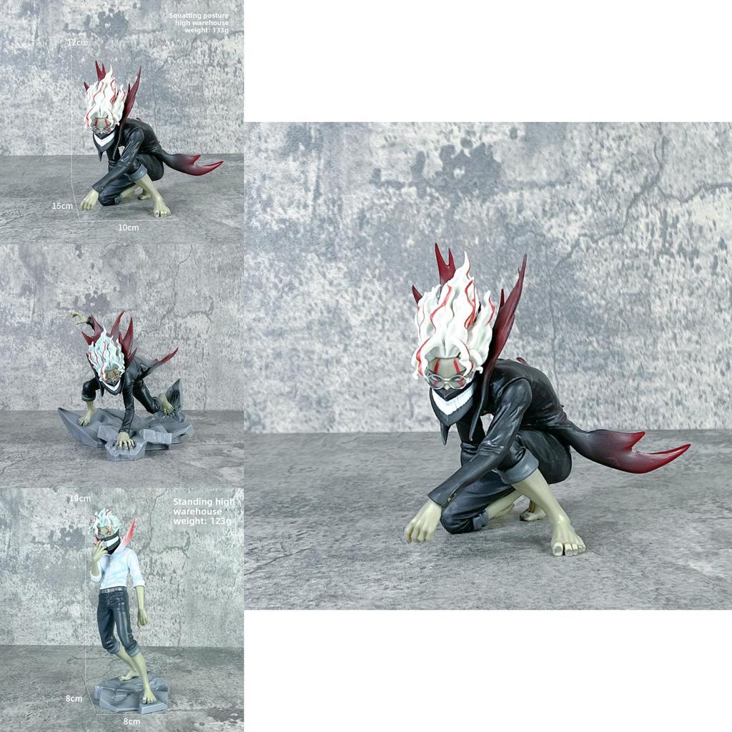 Dan Da Dan Takakura Ken Modelo de Anime em PVC com Design Articulável Para Fãs e Colecionadores