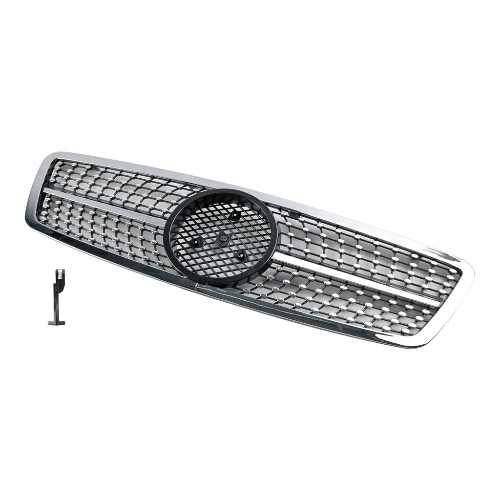 Grilă Rinichi Bară Față Potrivire Mercedes W203 C230 C320 C240 2001-2007