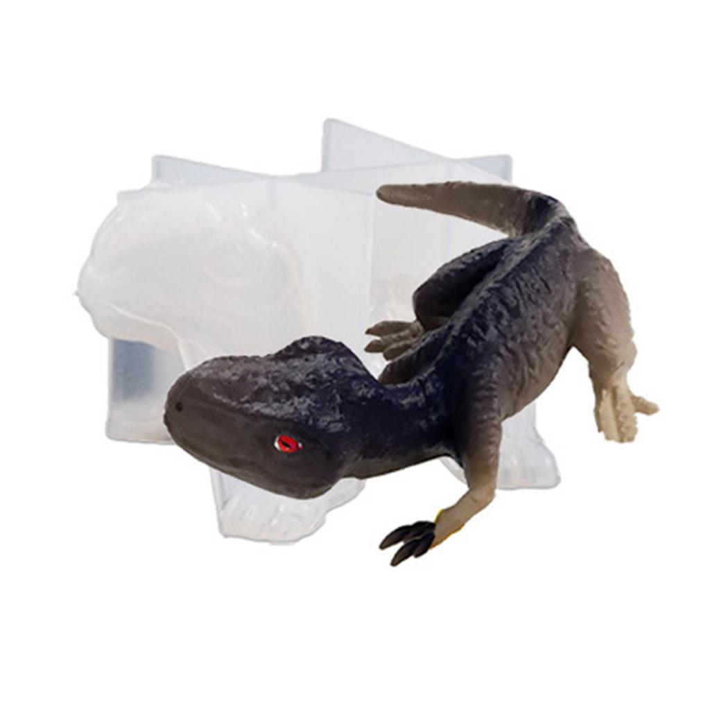 Christmas Dinosaur Ornaments Resin Casting Silicone Mold Woman Keychain Decorative Pendant Jewelry Mold for DIY Crafts