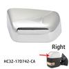 Car Right Side RearView Mirror Cover Cap FOR Ford Super Duty F250 F350 17-22 Chrome Mirror Cover Cap HC3Z-17D742-CA