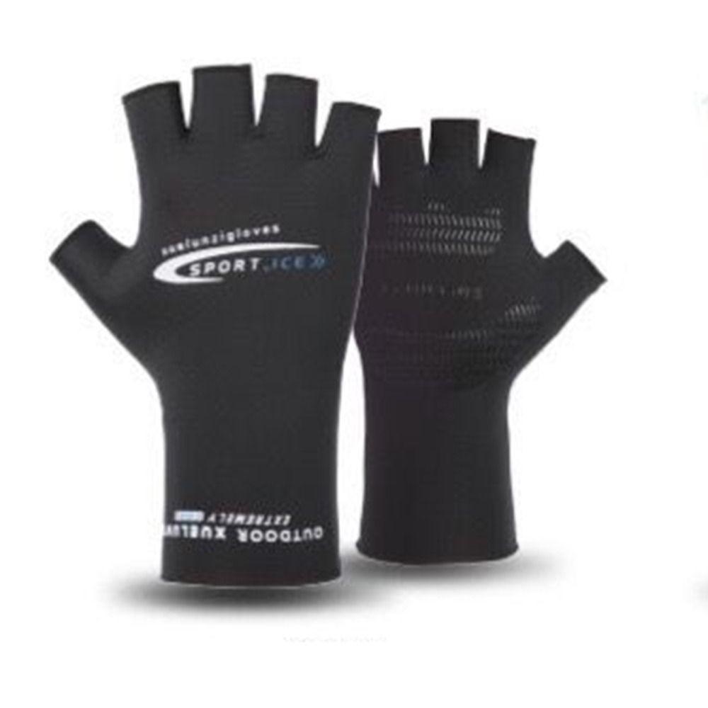 Ice Silk Men Women Gloves High-elastic Summer Cycling Gloves Thin Fishing Gloves  Camping