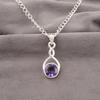 Iolite Pendant, 925 Solid Sterling Silver Pendant Handmade Gemstone Jewelry, Gifts For Wife Brand New Pendant
