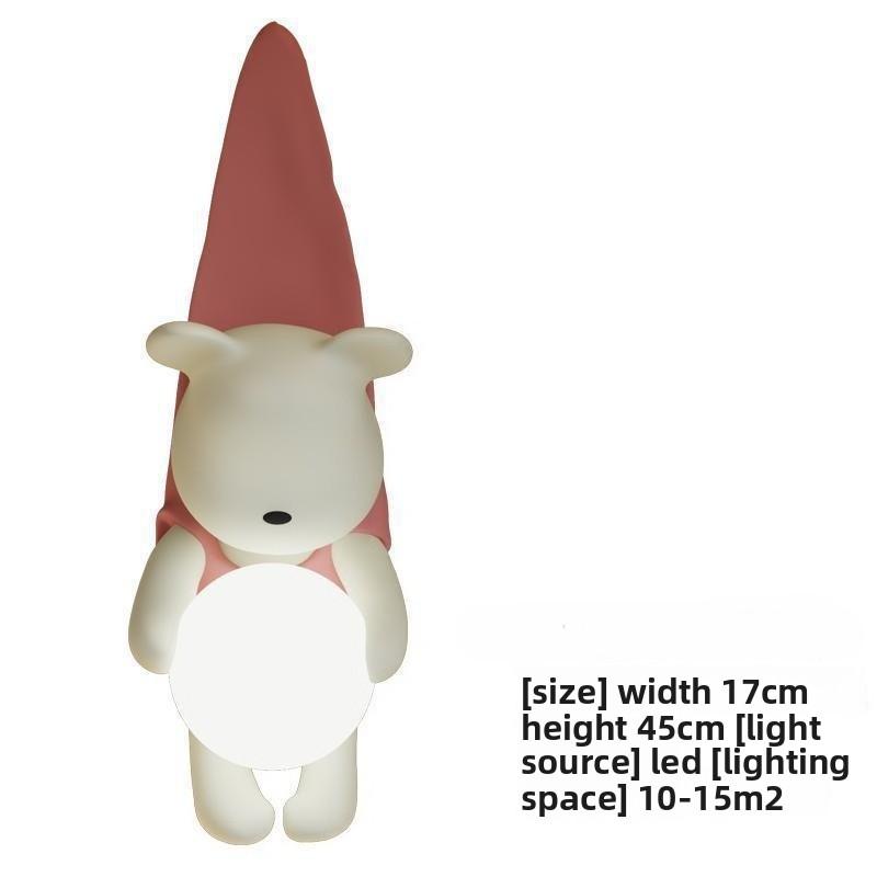 Xiong Zai Cream Style Living Room Bedroom Bedlight Children's Room Creative Modern Decorative Wall Lighting