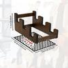 Handcrafted Wood Guitar Stand For Electric Instruments Featuring Strong Construction And Polished face