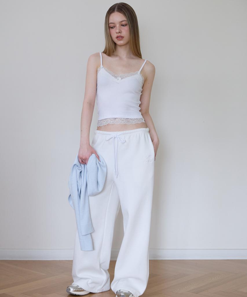 ROSEFRANTZ Lace Trim Sleeveless [Ivory]