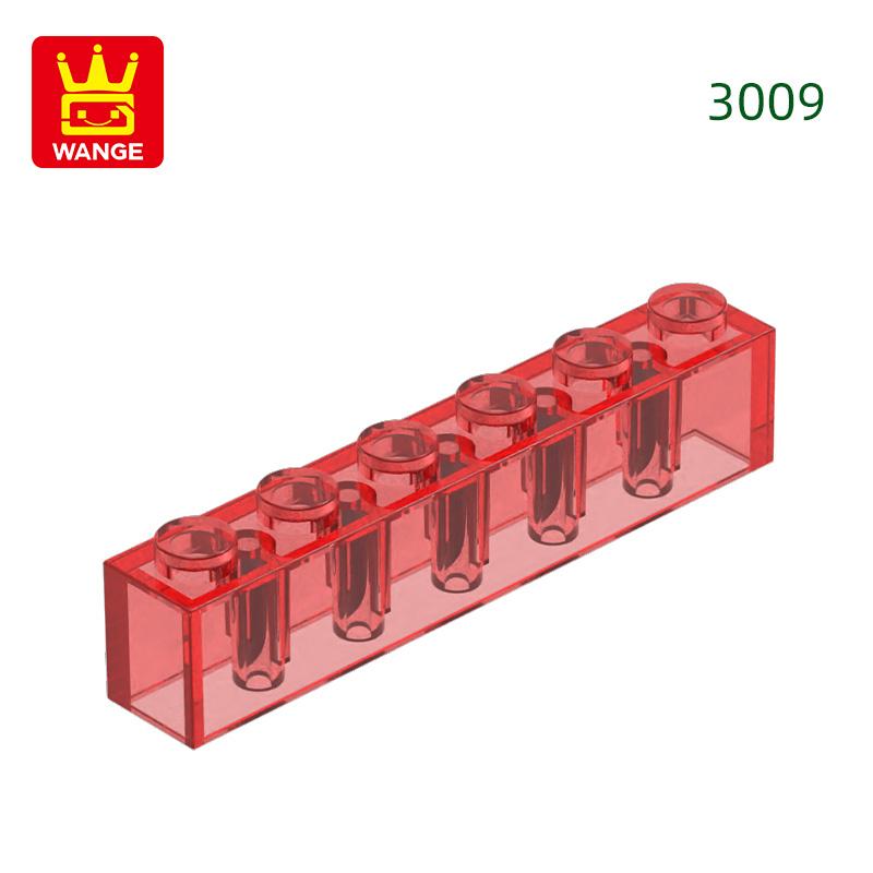 Non-Toxic 42 Pcs/Lot 3009 1X6 Dots High Basic Building Blocks Accessories Compatible With Bricks Diy Children Toys Assembly Gift Box