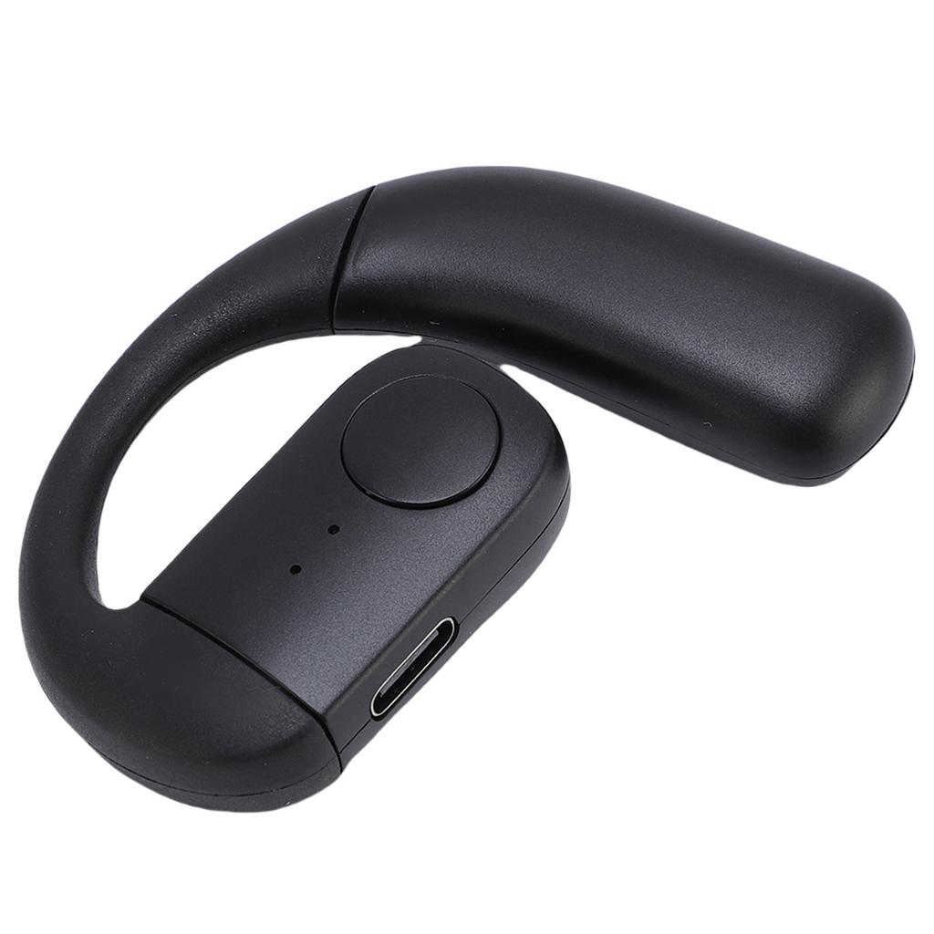 Einzelner Bluetooth-Ohrhörer Schwarz Links Rechts Ohr Universal Lange Akkulaufzeit Drahtloser Bluetooth-Kopfhörer