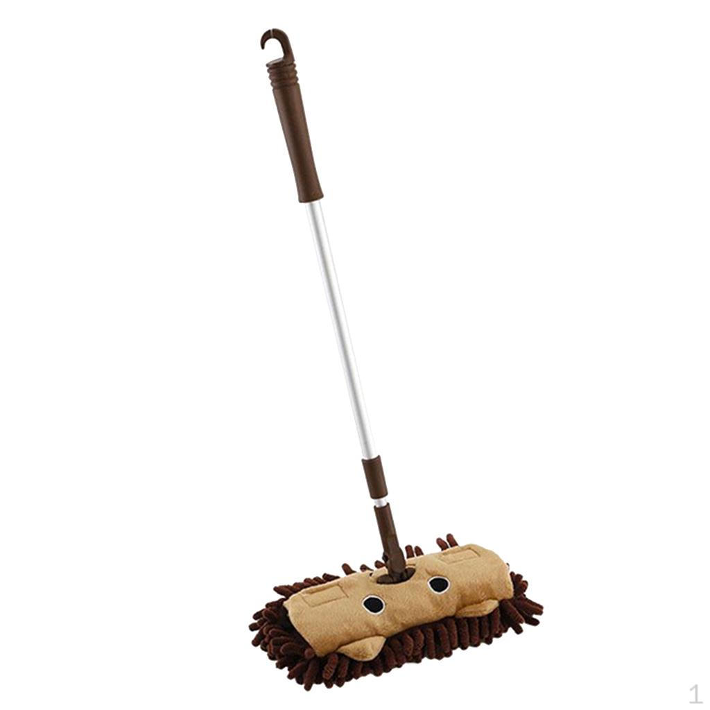 

Детская швабра для пола, игрушка в подарок для малышей, девочек и мальчиков, старая коричневый