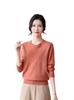 Spring 2026 Chinese-Style Sweater Set for Middle-Aged Women – Lightweight Knit Top