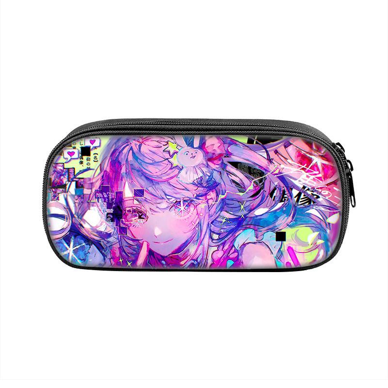 Oshi No Ko Kids Pencil Case With Large Capacity For School Storage And Stationery Organization