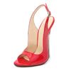 Fashion Hot Sales 2024 Summer Style Sexy 16cm Women Sandals High Heels Open Toe Buckles Nightclub Party Shoe Black Big Size
