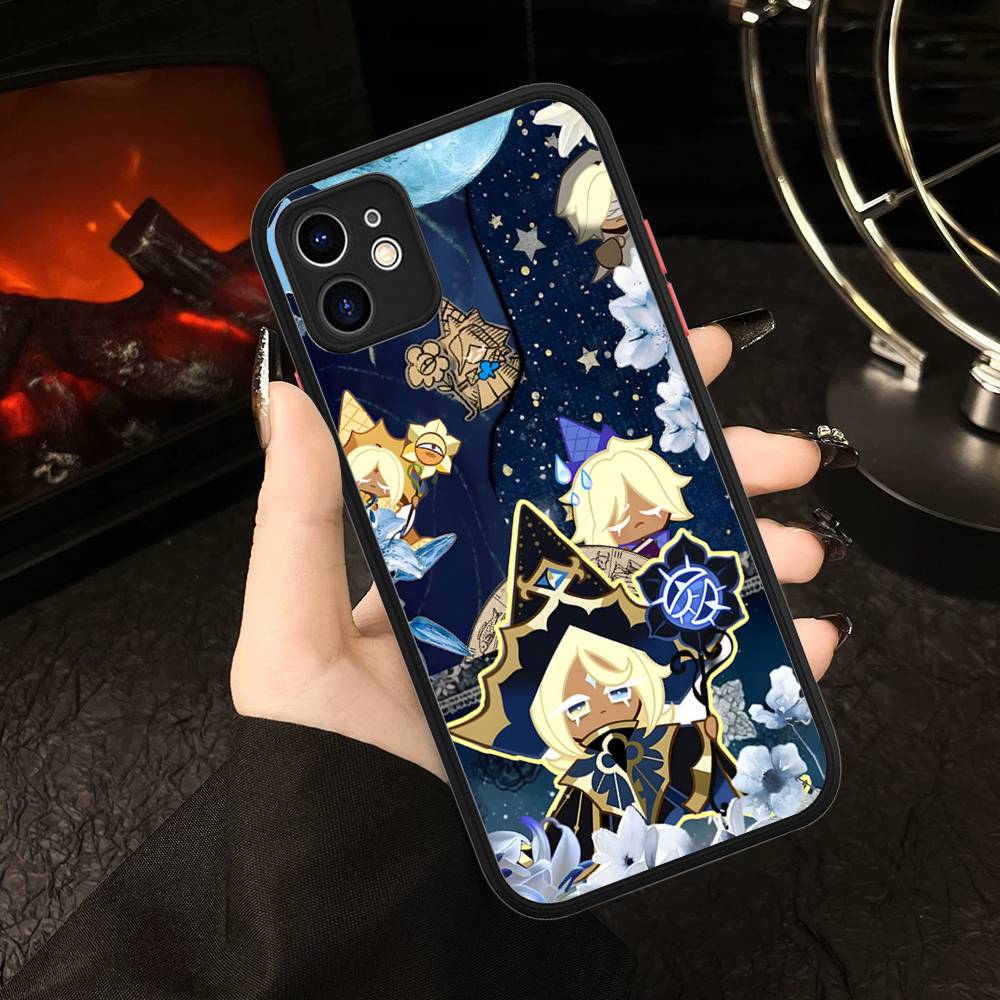 Cookie Run Kingdom Phone Case For IPhone 16 15 14 Plus 15 13 12 11 Pro Max X XS MAX Matte Cover