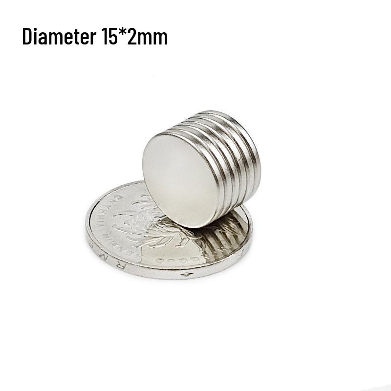 Neodymium Iron Boron Super Strong Double-Sided Refrigerator Magnets - Round & Square