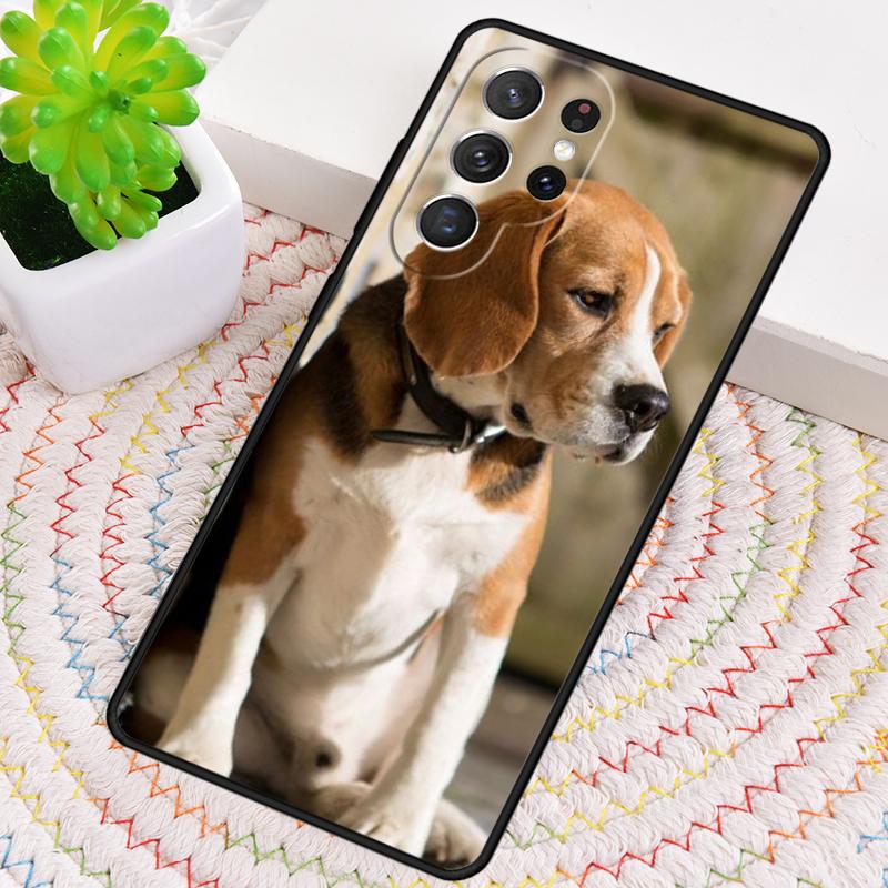 Beagle Dog Lovely Puppy Puppies Phone Case for Samsung Galaxy note 10 pro S26 Ultra S23 S24 FE S25 S21 S22 PLUS shockproof Cove