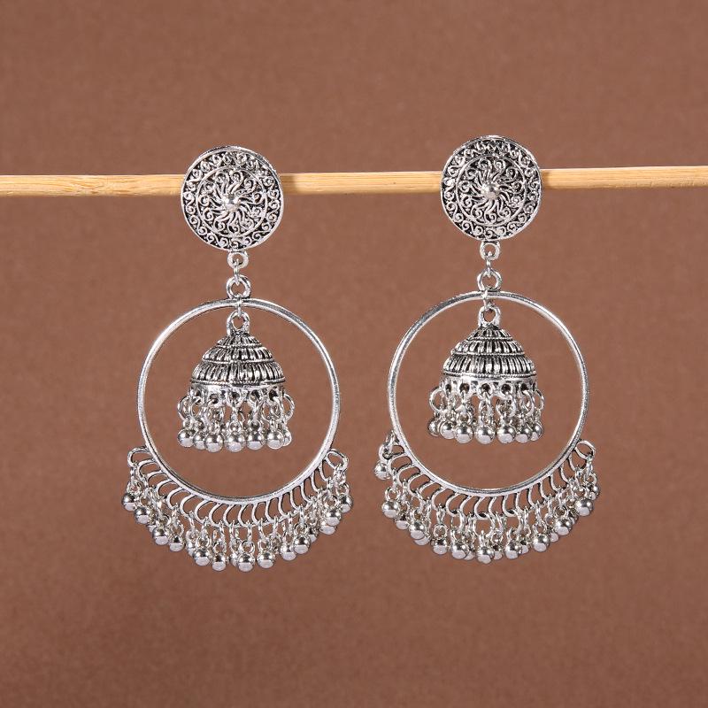 

Богемные серьги с кисточками - Ретро этнический стиль для женской универсальной, длинной европейской и американской моды