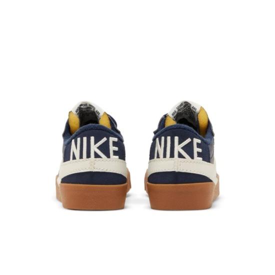 Nike Blazer Low 77 Jumbo Midnight Navy Gum Men's DR9865-400