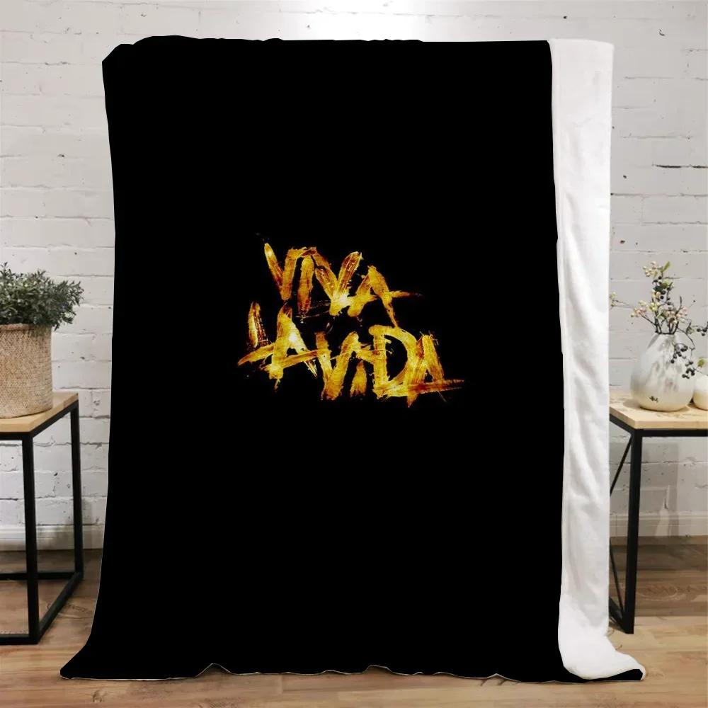 Coldplay Throws Blankets for Sofa Luxury Throw Blanket King Size Fluffy Plaid Microfiber Bedding Beach Towel Home Interior Knee